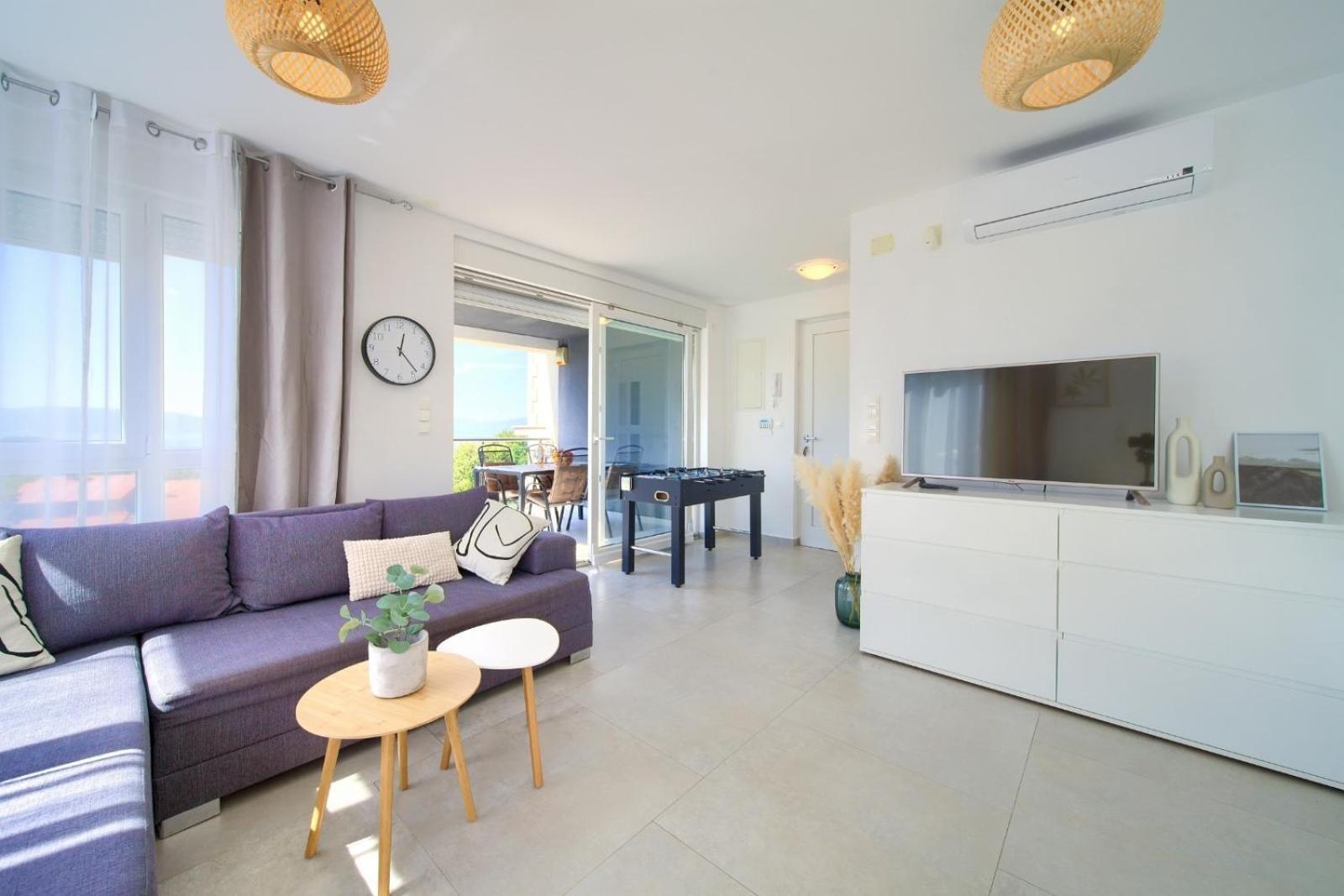 Apartment Sasso Bianco With The Private Pool Njivice Dış mekan fotoğraf